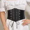 Gürtel Mode Frauen Taille Gürtel Breite Cinch Gebunden Elastische Band Korsett Kleid Gürtel Für Damen Shirts Hochzeit Rock Halloween