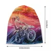 Berretti Vintage Skull MTB Bicycle Rider Skullies Berretti Berretti Uomo Donna Unisex Street Inverno Caldo Cappello lavorato a maglia Cappelli per cofano da mountain bike