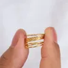 Yüzükler 14K Altın Dolgulu Basit İstifleme Halkası Parıltma Halkası Knuckle Ring Boho Takı Minimalizm istifleme Boho Yüzük Kadınlar için