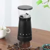 コーヒーメーカー2023新しい電動コーヒーグラインダーUSB充電式ステンレスマニュアルコーヒーミルマシンビーングラインダーキッチンアクセサリーYQ240122