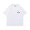 Camisa masculina t galerias partem curto designer camisa de manga curta verão manga curta de alta qualidade tshirt lettering graffiti homens e mulheres