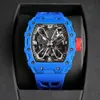 Richard's Mille Automatic Designer Superclone Watchmen Aaa Rm3503 Watch Luxury Carbon Fiber Ntpt Case Hollow Out Highend Quality Waterproof Wristwatch with Box B49