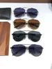 New fashion design pilot sunglasses 8186 exquisite metal frame retro simple generous style high end outdoor uv400 protective glasses