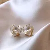 Boucles d'oreilles camélia doux français pour femmes, Design Unique, mode personnalisée, accessoires quotidiens, bijoux de fête, cadeaux d'anniversaire