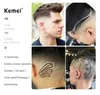 Hair Clippers Kemei Km-3709-pg 3dEmbossed Fuselage Fine Steel Cutter Head Detachable Hair Clippers Usb Charging Electric Hair Clippers for man YQ240122