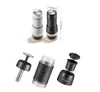 Coffee Makers 12V Portable Mini Smart Capsule Outdoor Camping Pod Handpress Coffee Maker Espresso Machine For Car Nespresso YQ240122