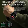 Esportes ao ar livre Monitoramento de saúde Bluetooth Call Watch HD Tela grande 400mAh Bateria de longa duração Smartwatch