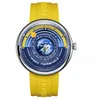 2023 mais recente moda masculina relógios de lua famosa marca Mark Fairwhale esporte pulseira de silicone à prova d'água original terra quartzo relógio de pulso homem fw5700