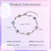 Bracelets Personalized MultiHeart Knot Bracelet with Family Name Customized 16 Birthstone Engraved Bracelets & Bangles Mothers Day Gifts