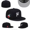 Designer monterade hattar broderi 2024 baseball hatt alla lag bomull unisex ny era cap snapbacks hattar gata utomhus sport män mode b 288