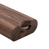 ポータブルウッドダグアウトケースセラミックタバコのフィルター付き自然の手作りの木製箱1ヒッターパイプメタルクリーニングフック喫煙アクセサリータバコパイプ