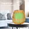 Humidificateurs Humidificateur d'air de contrôle Wifi diffuseur d'huile essentielle d'aromathérapie 7 couleurs LED veilleuse brume de refroidissement Machine d'aromathérapie à la maison YQ240122