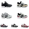Marken-Freizeitschuh-Designer-Channel-Schuhe für Damen, dreifach schwarz-weiß gepudertes Wildleder, Outdoor-Sport, Größe 35–42