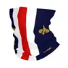 Lenços Fleur-de-lis França Bandeira Francesa Bandana Pescoço Gaiter Impresso Fleur de Lis Lily Máscara Cachecol Rosto Pesca para Homens Mulheres Adulto