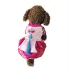 Одежда для собак, корейская национальная одежда для домашних животных, традиционная вышитая ханбок, летняя одежда для маленьких собак, костюм щенка для девочек и мальчиков
