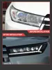 Luce diurna a LED per indicatori di direzione per Toyota Highlander Faro per auto 2018-2021 Lente per proiettore abbagliante