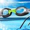 Copozz Waterproof Anti Fog UV UV Profesjonalne soczewki nurkowe Kieliszki Pływanie Dzieci okulary gogle gafas NATA 240123