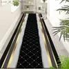 Tapis Style européen tapis couloir couloir Longe tapis coureurs d'escalier personnalisable 2 M/3 M tapis de sol maison porche entrée paillasson Q240123