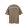 Men's T-shirts Trendy Brand Shoulder Length Short Sleeved T-shirt for Men's Versatile Loose Oversizeins Couple Style Base Shirt