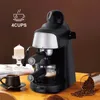 Coffee Makers DMWD MINI Espresso Coffee Maker 5Bar Italian Pump Pressure Steam Milk Frother Foam Bubble Machine Automatic Fancy Cappuccino Pot YQ240122