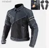 Vestes pour femmes JK-006 été loisirs denim maille manteau course moto veste d'équitation costume hommes moto lourde cavalier avec protection YQ240123