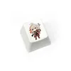 キーボード8pcs genshin Impact keycaps pbt dye subbed Cartoon Anime Gamingキーキャップ