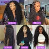 32 40 inch Water Wave Bundles with Closure Peruvian Deep Hair Weave Bundles with Frontal HD Transparent Lace Closure And Bundle 240118