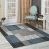 Tapis géométrique tapis pour salon tapis de velours enfants chambre tapis de chevet doux carré moelleux lavable grande taille