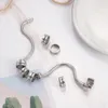 Браслеты JewelOra Индивидуальные браслеты из нержавеющей стали с бусинами в металлическом стиле с индивидуальной гравировкой Мужской браслет Подарок на День отца