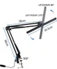 Bureaulampen 10W superheldere LED-bureaulamp met flexibele lange metalen zwenkarm en T-type brede architectenlamp voor thuiskantoorwerkstation YQ240123