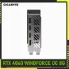 Cartes graphiques GIGABYTE GeForce RTX 4060 WINDFORCE OC 8G carte 8 go 128 bits PCI-E 4.0 GDDR6 vidéo Double ventilateurs surverrouillage