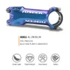 TOSEEK Wcs Mountain Bike Handlebar Stem 318mm Cycling Bicycle Aluminium Alloy Dazzle color Highstrength Accessories 240118