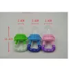 feeder Silicone pacifier Holders nipple bite bags Pacifiers fruits feeding baby mesh nipple bag of vegetables BJ