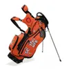 Golftassen Grijze clown standtas Canvas Persoonlijkheidspatroon waterdichte golf unisex-tassen met grote capaciteit