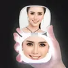 Mirrors 5x Portable Led Makeup Mirror Handheld Light Hand Mirror 5 Times Magnifier Magnifying Compact Mirror Makeup Outdoor Night Light