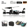 T6 Aerial Drone With HD Dual Camera, One-key Take-off And Landing,540° Intelligent Obstacle Avoidance, Gesture Recognition, Intelligent Hovering, Foldable Quadcopter
