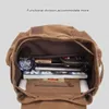 Backpack Vintage Canvas Backpacks Men And Women Bags Travel Students Casual For Hiking Camping Mochila Masculina