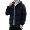 Sweats à capuche pour hommes Sweatshirts Hiver Nouvelle veste en coton pour hommes Courte à capuche épaissie Version coréenne chaude Veste en coton Veste d'hiver pour jeunes hommes Tendance G32f Gbzz