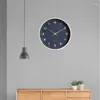 Orologi da parete Orologio digitale semplice alla moda da 11,8 pollici Circolare in legno Silenzioso Moderno Soggiorno Camera da letto Decorazione domestica fai da te