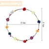 20/40/50 pçs led flor coroas headbands brilhantes grinalda floral coroas varinha de fibra óptica para casamento praia festa aniversário namorados 240118