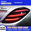 Per BENZ W222 S350 S400 S500 W223 Fanale posteriore a LED 14-18 Freno Retromarcia Parcheggio Luci di marcia Lampada posteriore Fanale posteriore Montaggio Ricambi auto