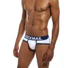 Cuecas jockmail marca cintura baixa sexy dot homens roupa interior briefs gay pênis bolsa Wonderjock bikini breve calcinha homem sleepwear algodão