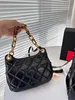 2023 10A high quality leather Mirror quality Classic Caviar Flap Bag Designer Women Cross Body Bags Luxuries Designers Shoulder Handbag tote bag 25.5CM With Box