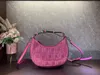 10A Retro Women Crossbody Bag Blarkling Diamond Diamond Diamy Bag Bag Zipper Open Barge Cradiper Bag Bag