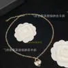 sieraden Chaneles ketting minimalistisch en verfijnd temperament veelzijdige dagelijkse leven messing materiaal o-vormige ketting woon-werkverkeer zakelijke voortreffelijke ketting