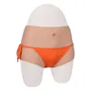 Kostüm Aksesuarları Panties Kalça Up sahte eşek Sissy Crossdresser Drag Queen Silikon Penetrable Vajina Kedi