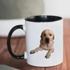 Tasses Labrador Retriever photo tasse 11oz en céramique chien tasse à thé amoureux amis cadeau d'anniversaire