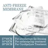 Accessoires pièces cryolipolyse graisse gel antigel Membrane tampons Etgiii 4 choix 60G 70G 110G pour Membranes de Salon à domicile 477