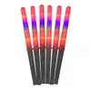 Colorful Led Glowing Sticks for Wedding Party Light Up Rave Cheer wand Sticks Flashing Cotton Candy Sticks Birthday Easter Party Marshmallow Sticks