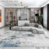 Tapete nórdico sala de estar tinta respingo área abstrata tapete grande decoração do quarto casa lavável entrada capacho tapete banho q240123